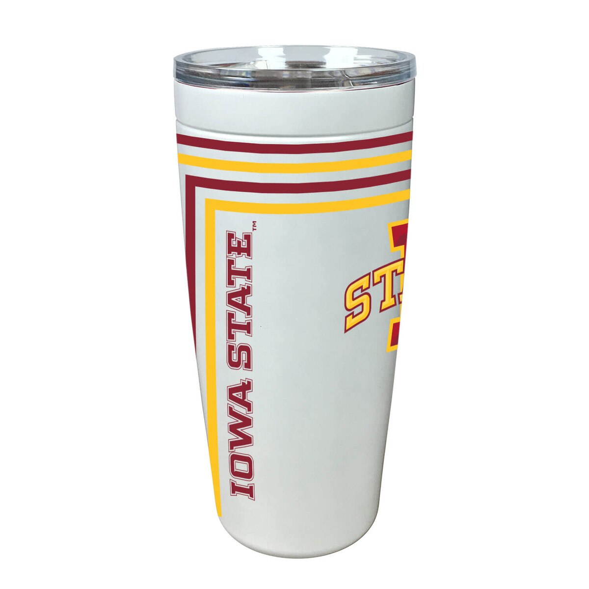 I-State Pinstriped Cardinal and Gold Tumbler 20-ounce vendor image